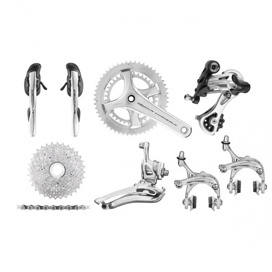 Campagnolo Centaur 11 sebességes ezüst szett Campagnolo Centaur 11 sebességes ezüst szett