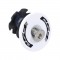 FSA Star nut fehér kupak alu / acél villa rózsa, kompressziós dugó kompresszor 1 1/8 " 160-2002W