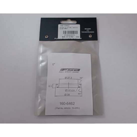 FSA bearing for headset 36 x 45 1 inch TH-373 MR055 27.2x38x6.5 mm 160-6462