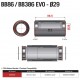 FSA bottom bracket ROAD BB86 BB386EVO BB-PF6003 86.5 mm 29 mm spindle SRAM DUB 200-0060000110