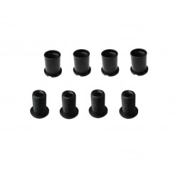 FSA lánctányér - lánckerék csavar és anya szett e-bike acél fekete 4x ML053 ML551 390-0097000150