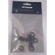 FSA chainring crankset bolt nut spacer set Gossamer Pro Direct Mount 2x crankset 4x 4pcs ML080 + ML163 + MW058K 390-0125000150