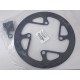 FSA lánctányér - lánckerék védő e-bike alu, BOSCH OLI Edge, V-Shape 1x lánckerékhez, távtartó és csavar szettel, 104 BCD, 42-44T W1153 32700052009050
