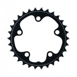 FSA lánctányér - lánckerék Tempo 30T 80 BCD 5 lyukas, csavaros 80x30T acél fekete WC093 370-0073005140