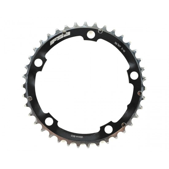 FSA chainring Pro Road Triple 39T 130 BCD 5 bolts 130x39T black WB090 370-0239
