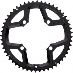 FSA lánctányér - lánckerék Gossamer Pro ABS 52T 110 BCD 10-11s 4 lyukas, csavaros 110x52 acél, kékes szürke WA625 371-0031006960