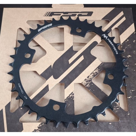 FSA lánctányér - lánckerék Gossamer Pro AGX+ Omega 1x 40T 120 BCD 10 11 s SRAM Shimano 4 lyukas, csavaros 120x40T fekete 371-0090006050