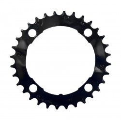 FSA lánctányér - lánckerék MTB mountain bike acél 3x 10s 11s 32T 104 BCD 4 lyukas, csavaros 104x32 fekete WB317 380-0104001140