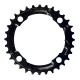 FSA lánctányér - lánckerék MTB mountain bike 3x 10s 32T 104 BCD 4 lyukas, csavaros M10 104x32 fekete WB225 380-0110001430