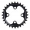FSA lánctányér - lánckerék Pro MTB mountain bike e-bike 28T 64 BCD alu 4 lyukas, csavaros 64x28 fekete WC066 380-0128B