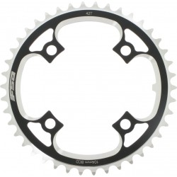 FSA lánctányér - lánckerék DH Pro MTB mountain bike e-bike 42T 104 BCD alu 4 lyukas, csavaros 104x42 3 mm 9 10 11 s fekete WB171 380-1042A