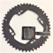 FSA lánctányér - lánckerék Gossamer Pro 46T 120 BCD 11 s 4 lyukas, csavaros 120x46T fekete WA738 370-0159003050