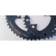 FSA lánctányér - lánckerék SL-K Powerbox ABS kit 110 BCD 50T és 34T Shimano SRAM N11 4 lyukas, csavaros WA399 WB139 fekete 37100070005011
