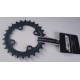 FSA lánctányér - lánckerék Pro MTB mountain bike e-bike 26T 64 BCD alu 4 lyukas, csavaros 64x26T fekete WC074 380-0112003050