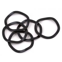 FSA alátét hajtómű tengelyhez hullámos rugós hajlított MegaEXO 24 mm tengelyhez 5db a csomagban, 0.6mm vastagság 230-0034000140