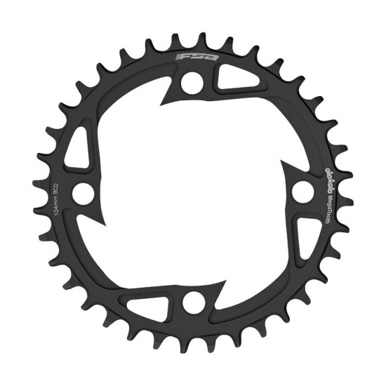 FSA lánctányér - lánckerék alu ötvözet 1X MEGATOOTH V-Shape 11 s BOSCH gen.4 Oli Edge 44T 104 BCD 4 lukas csavaros WB450 A 380-0352010050