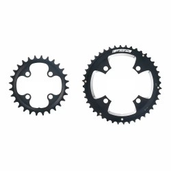 FSA lánctányér - lánckerék e-bike alu / acél szett dupla trekking 44 / 30 T BCD 104 / 64 mm láncvonal 49 mm 10 sebesség W0108 + WB324 + WC076 38000102080050
