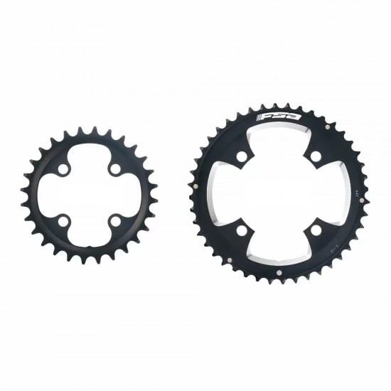 FSA lánctányér - lánckerék e-bike alu / acél szett dupla trekking 44 / 30 T BCD 104 / 64 mm láncvonal 49 mm 10 sebesség W0108 + WB324 + WC076 38000102080050