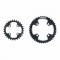 FSA lánctányér - lánckerék e-bike alu / acél szett dupla trekking 44 / 30 T BCD 104 / 64 mm láncvonal 49 mm 10 sebesség W0108 + WB324 + WC076 38000102080050