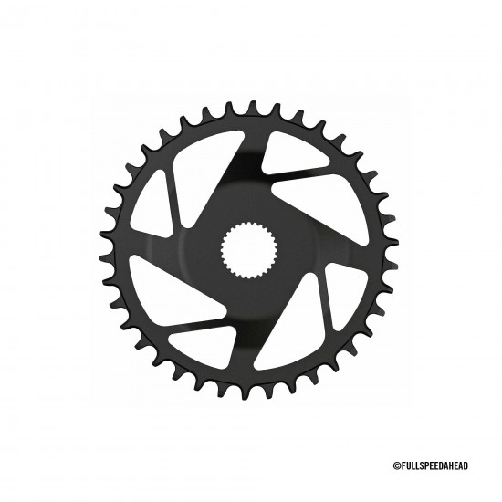 FSA BOOST148 DIRECT MOUNT Megatooth steel chainring, 1x 38T, Bosch engine, 38000369004250, WB480A