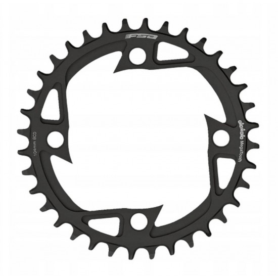 FSA chainring alloy 1X MEGATOOTH V-Shape Shimano 11 s BOSCH Gen.4 34T 104 BCD 4 holes bolts WB452 B 38000407002050