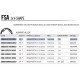FSA chainring alloy 1X MEGATOOTH V-Shape Shimano 11 s BOSCH Gen.4 34T 104 BCD 4 holes bolts WB452 B 38000407002050