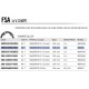 FSA chainring alloy 1X MEGATOOTH V-Shape Shimano 11 s BOSCH Gen.4 38T 104 BCD 4 holes bolts WB453 38000408004050