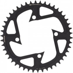 FSA lánctányér - lánckerék alu ötvözet 1X MEGATOOTH V-Shape 10 11 s BOSCH gen.4 Oli Edge 46T 104 BCD 4 lukas csavaros WB455A 38000409012050 380-0409012050