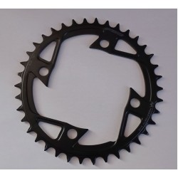 FSA lánctányér - lánckerék acél 1X MEGATOOTH Narrow Wide Shimano 12 s BOSCH Gen4 V-Shape 38T 104 BCD 4 lukas csavaros WB601 38000481004540