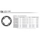FSA lánctányér - lánckerék acél 1X MEGATOOTH Narrow Wide Shimano 12 s BOSCH Gen4 V-Shape 38T 104 BCD 4 lukas csavaros WB601 38000481004540 FSA lánctányér - lánckerék acél 1X MEGATOOTH Narrow Wide Shimano 12 s BOSCH Gen4 V-Shape 38T 104 BCD 4 lukas csavaros WB601 38000481004540