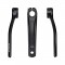 FSA crank, crankset e-bike CK-751, Shimano engine compatible EP8000, black