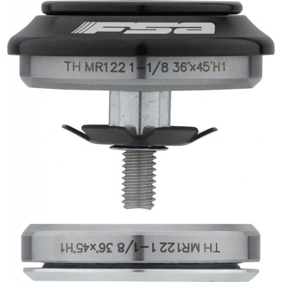 FSA kormánycsapágy Orbit IS 1-1/8 integrált 36 x 45 ACB 41mm külső felső átmérő 8mm kupak 121-0325N