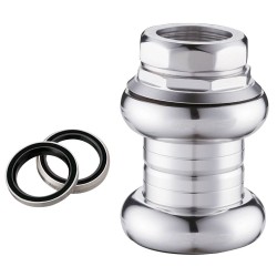 FSA Duron X 1 zoll 19mm országúti, mtb kerékpár menetes kormánycsapágy, ezüst szürke