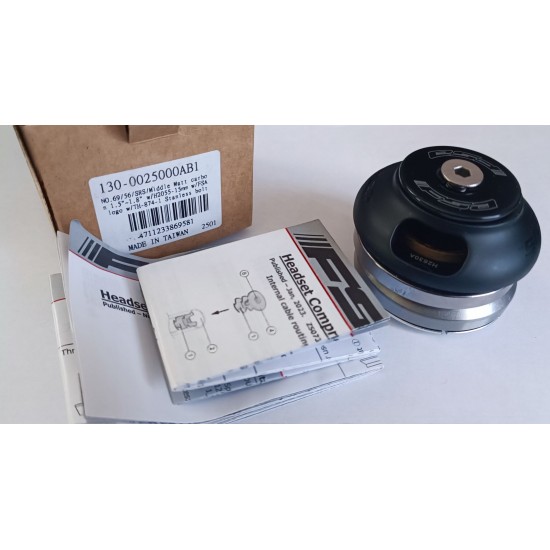 FSA No. 69 Headset - SRS (Simple Cable Routing) - Tapered - 1 1/8 and 1 1/2 1.5 lower 130-0025000AB1