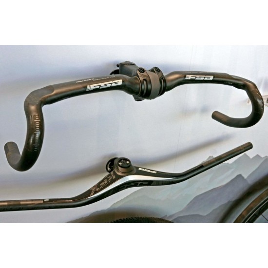 FSA NS VAS Gravel bicycle stem with vibration damping, absorbing insert bushing