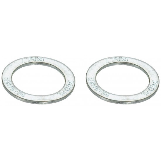 FSA pedál alátét karbon hajtóműhöz, 2 db, acél, 1mm, MW040 390-1200N