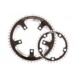 FSA lánctányér - lánckerék Super 50T 110 BCD 10-11s 5 lyukas, csavaros 110x50 fekete WA440 371-0250CX