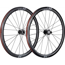 Vision TC 40 Disc TLR tubeless ready carbon road bicycle wheelset