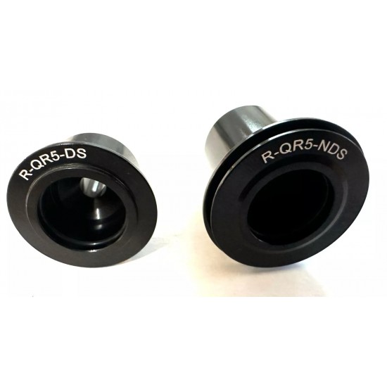 Vision hátsó agy végdugó kupak szett, átlakító alkatrész, pl. Team DB CL kerékhez QR U2144-U2143 SMN MW731 R-QR5-DS 752-0884000010
