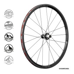 Vision kerékszett Metron 30 SL TL peremes, Tubeless ready, országúti felni fékes karbon kerék
