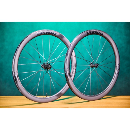 Vision wheelset Metron 45 RS Disc TLR tubeless ready carbon road bicycle wheelset