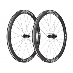 Vision kerékszett Metron 45 SL DB TLR Silver Edition ezüst feliratos peremes, tárcsafékes országúti tubeless ready karbon kerék