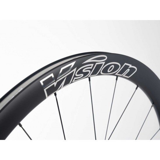 Vision Metron 45 SL DB TLR Silver Edition label tubeless ready carbon wheelset