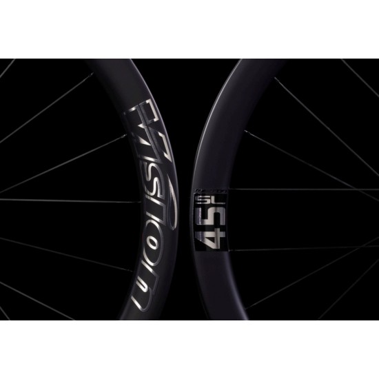 Vision Metron 45 SL DB TLR Silver Edition label tubeless ready carbon wheelset