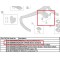 Vision Metron 5D ACR bilincs szorító rögzítő anya és csavar szett ML597 MW662 670-0288000150