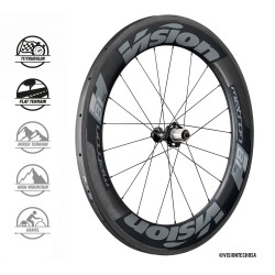 Vision kerékszett Metron 81 SL felni fékes országúti karbon kerék (szingós) Vision kerékszett Metron 81 SL felni fékes országúti karbon kerék (szingós)