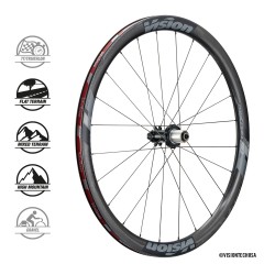 Vision Metron 40 SL DB carbon wheelset