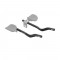 VISION METRON TFA JS-BEND EXTENSIONS karbon időfutam, triatlon könyöklő (csak a nyúlvány), 385 mm 670-0273000031