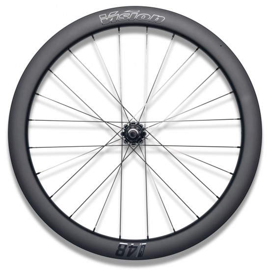 Vision kerékszett SC 48 i25 Disc TLR peremes, tárcsafékes gravel aero országúti tubeless ready karbon kerék
