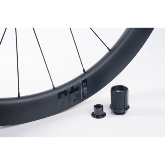 Vision kerékszett SC 48 i25 Disc TLR peremes, tárcsafékes gravel aero országúti tubeless ready karbon kerék